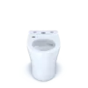 TOTO Aquia IV WASHLET+ Elongated Skirted Toilet Bowl with CEFIONTECT, Cotton White, Vitreous China, CT446CEGNT40#01