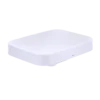 TOTO Arvina Rectangular 20" Vessel Bathroom Sink with CEFIONTECT, Cotton White, Vitreous China, LT425G#01