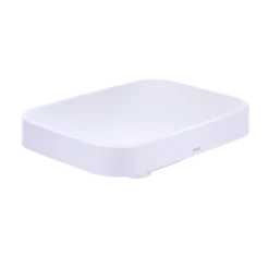 TOTO Arvina Rectangular 20" Vessel Bathroom Sink with CEFIONTECT, Cotton White, Vitreous China, LT425G#01