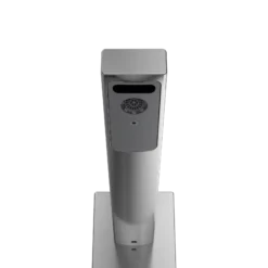 TOTO Axiom Wall-Mount AC Powered 0.35 GPM Touchless Bathroom Faucet with Mixing Valve, 20 Second On-Demand Flow, Polished Chrome, Brass, T25L32AM#CP