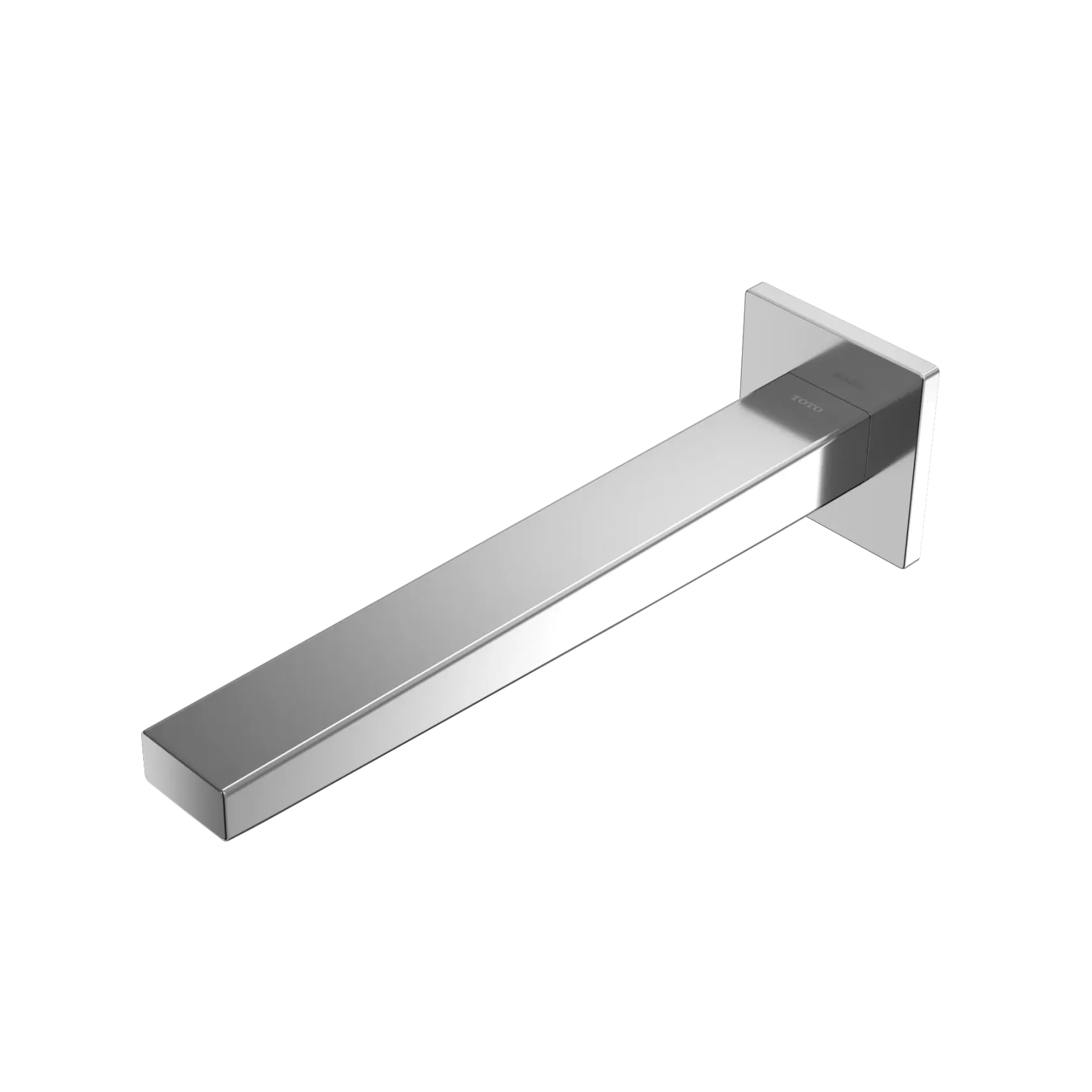 TOTO Axiom Wall-Mount AC Powered 0.5 GPM Touchless Bathroom Faucet, 20 Second Continuous Flow, Polished Chrome, Brass, T25L53A#CP