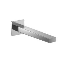 TOTO Axiom Wall-Mount ECOPOWER 0.5 GPM Touchless Bathroom Faucet, 20 Second Continuous Flow, Polished Chrome, Brass, T25L53E#CP
