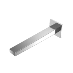 TOTO Axiom Wall-Mount ECOPOWER 0.5 GPM Touchless Bathroom Faucet, 10 Second On-Demand Flow, Polished Chrome, Brass, T25L51E#CP