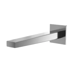 TOTO Axiom Wall-Mount ECOPOWER 0.35 GPM Touchless Bathroom Faucet, 20 Second On-Demand Flow, Polished Chrome, Brass, T25L32E#CP