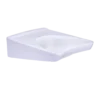TOTO Commercial 20 1/2" x 27" Rectangle Wallmount Vitreous China Bathroom Sink, ADA Compliant, Cotton White, Single Faucet Hole, LT308#01