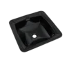 TOTO Connelly Square Undermount Bathroom Sink, Ebony, Vitreous China, LT491#51