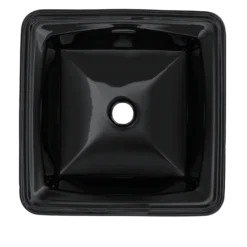 TOTO Connelly Square Undermount Bathroom Sink, Ebony, Vitreous China, LT491#51