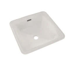 TOTO Connelly Square Undermount Bathroom Sink with CEFIONTECT, Colonial White, Vitreous China, LT491G#11