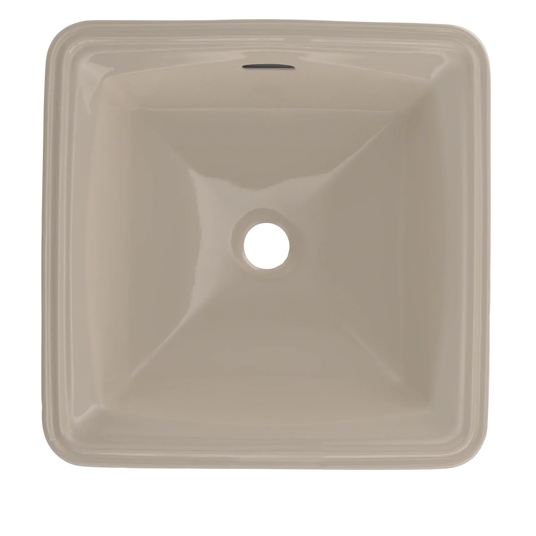 TOTO Connelly Square Undermount Bathroom Sink with CEFIONTECT, Bone, Vitreous China, LT491G#03