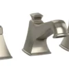 TOTO Connelly Two Handle Widespread 1.2 GPM Bathroom Sink Faucet, Brushed Nickel, Brass, TL221DD12#BN