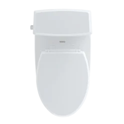 TOTO Connelly Two-Piece Elongated Dual-Max, Dual Flush 1.28 and 0.9 GPF Universal Height Toilet, Ebony, Vitreous China, CST494CEMF#51
