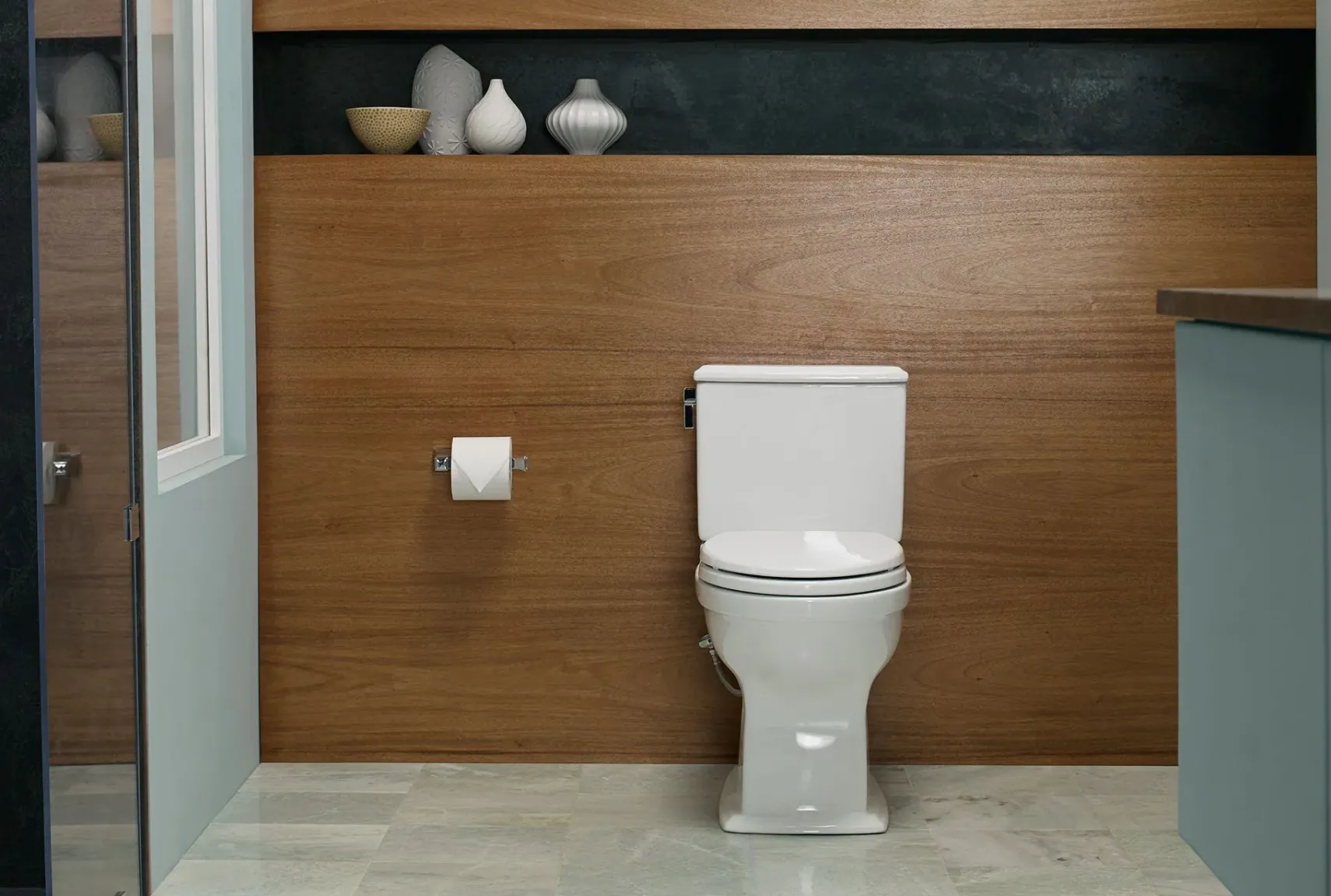 TOTO Connelly Two-Piece Elongated Dual-Max, Dual Flush 1.28 and 0.9 GPF Universal Height Toilet, Ebony, Vitreous China, CST494CEMF#51