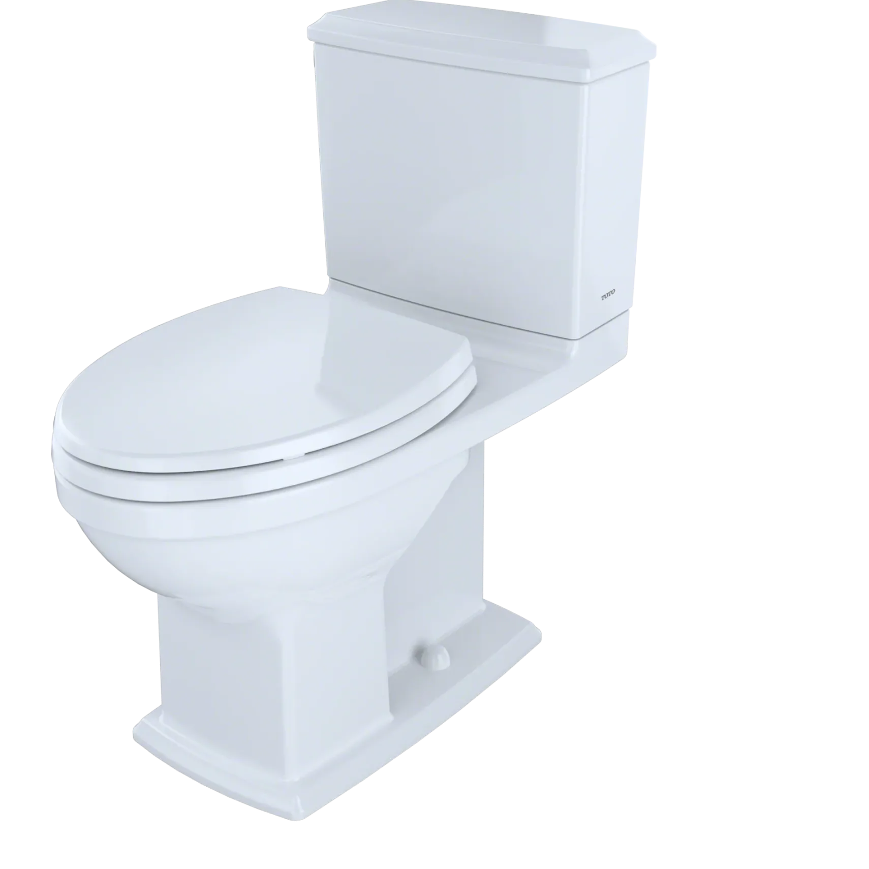 TOTO Connelly Two-Piece Elongated Dual-Max, Dual Flush 1.28 and 0.9 GPF Universal Height Toilet, Ebony, Vitreous China, CST494CEMF#51