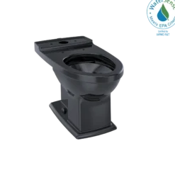 TOTO Connelly Universal Height Elongated Toilet Bowl, Ebony, Vitreous China, CT494CEF#51