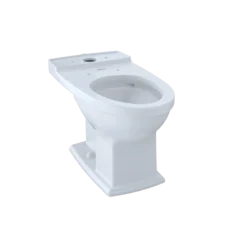 TOTO Connelly Universal Height Elongated Toilet Bowl with CEFIONTECT, Cotton White, Vitreous China, CT494CEFG#01