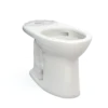 TOTO Drake Elongated TORNADO FLUSH Toilet Bowl with CEFIONTECT, Colonial White, Vitreous China, C776CEG#11