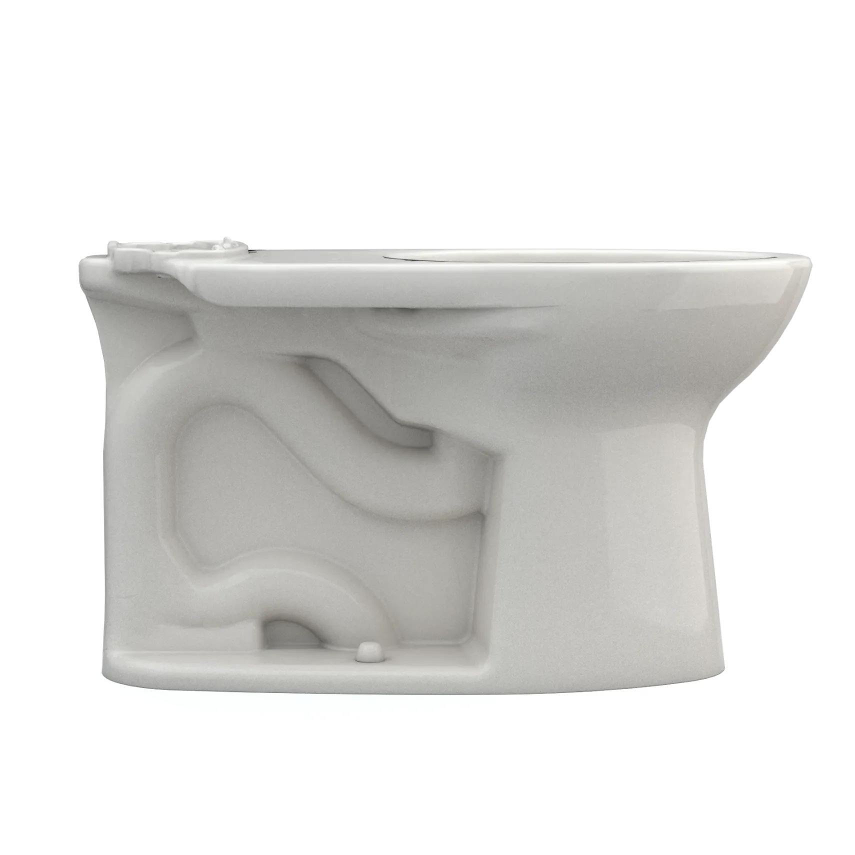 TOTO Drake Elongated TORNADO FLUSH Toilet Bowl with CEFIONTECT, Sedona Beige, Vitreous China, C776CEG#12