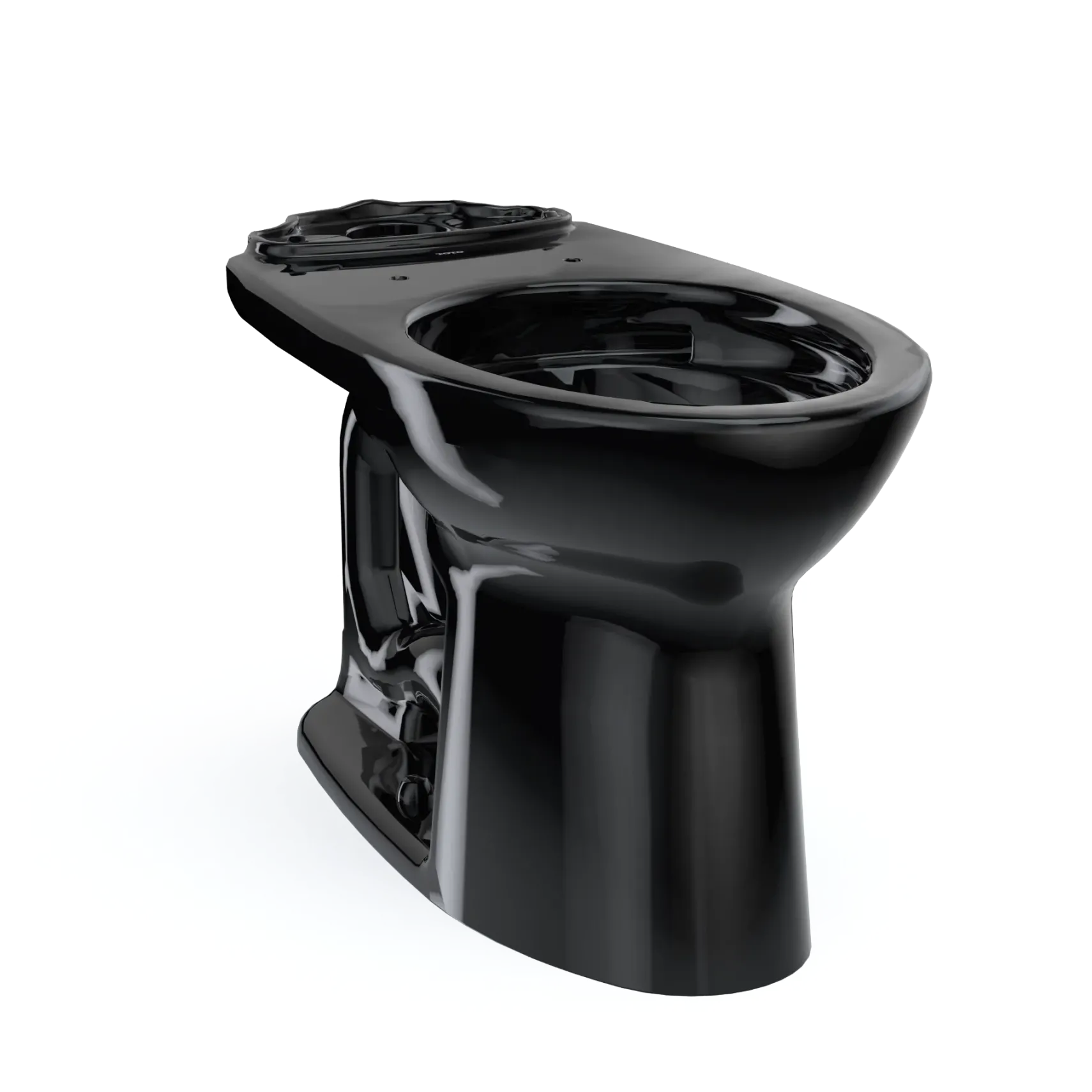 TOTO Drake Elongated TORNADO FLUSH Toilet Bowl, Ebony, Vitreous China, C776CE#51