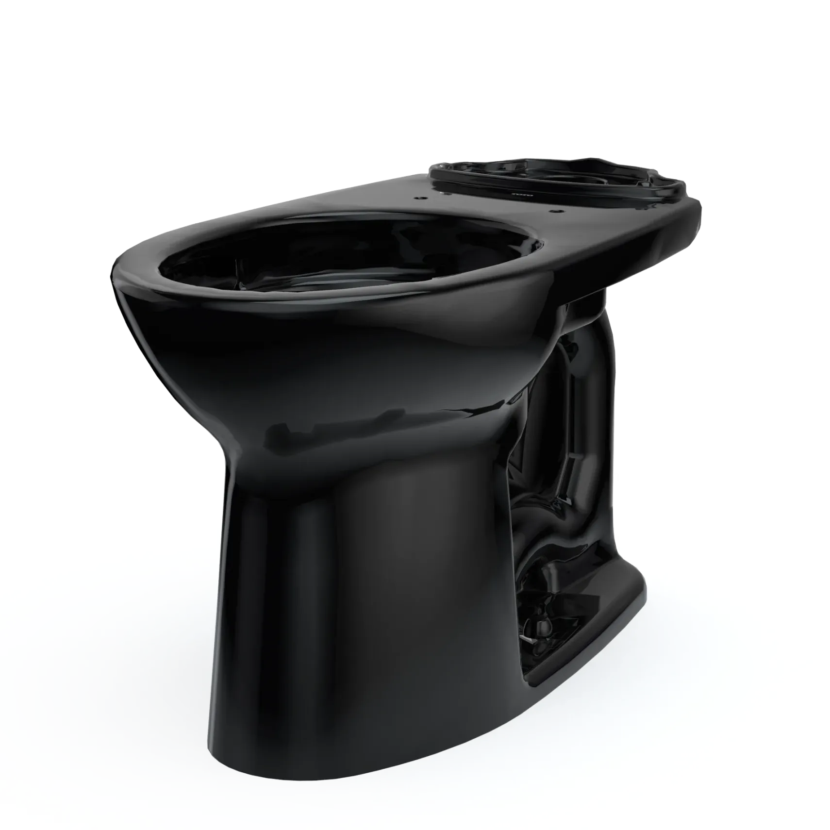 TOTO Drake Elongated TORNADO FLUSH Toilet Bowl, Ebony, Vitreous China, C776CE#51