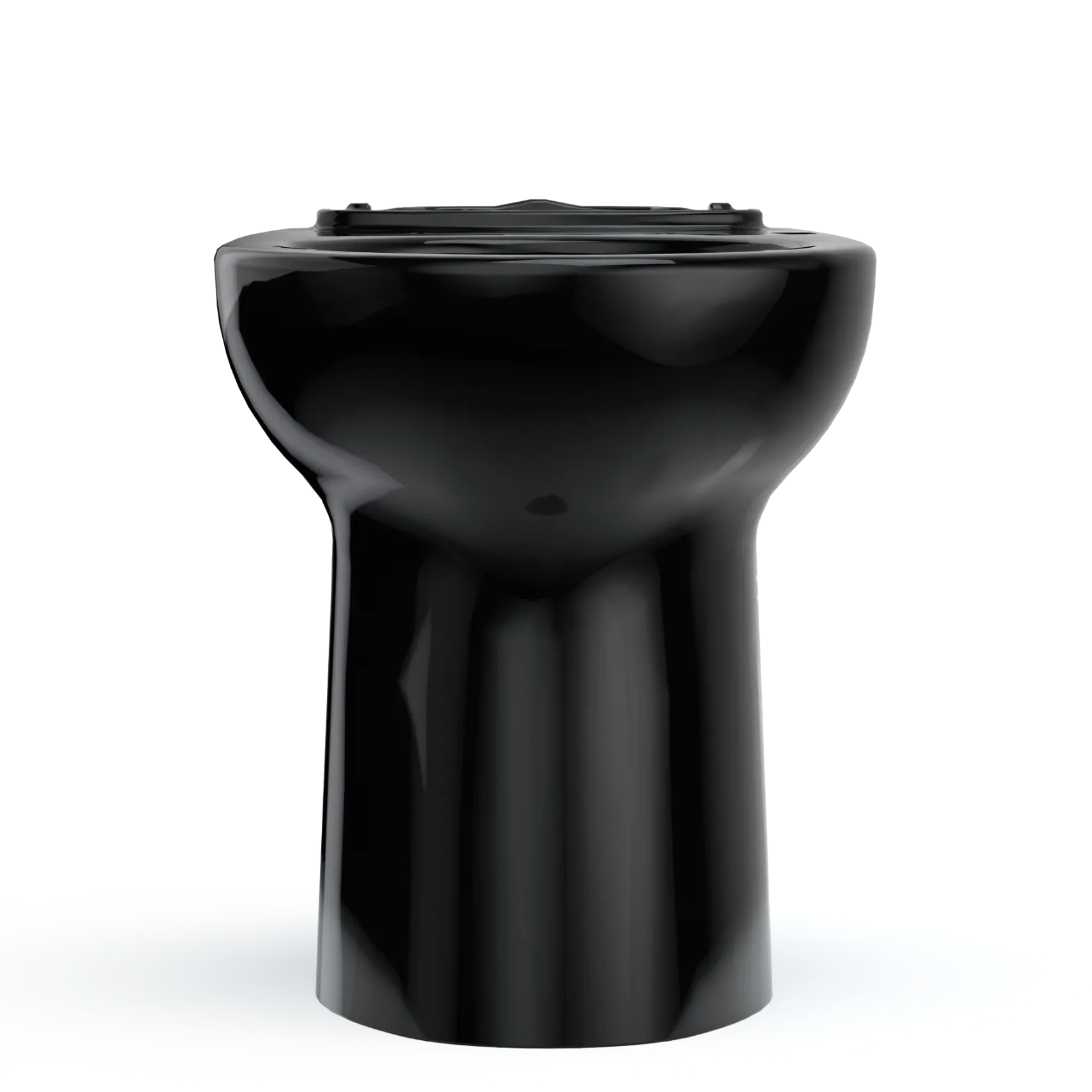 TOTO Drake Elongated TORNADO FLUSH Toilet Bowl, Ebony, Vitreous China, C776CE#51