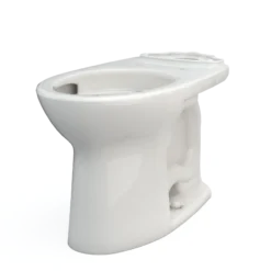 TOTO Drake Elongated Universal Height TORNADO FLUSH Toilet Bowl with CEFIONTECT, Colonial White, Vitreous China, C776CEFG#11