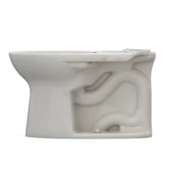 TOTO Drake Elongated Universal Height TORNADO FLUSH Toilet Bowl with CEFIONTECT, Sedona Beige, Vitreous China, C776CEFG#12