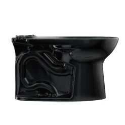 TOTO Drake Elongated Universal Height Universal Height TORNADO FLUSH Toilet Bowl, Ebony, Vitreous China, C776CEF#51