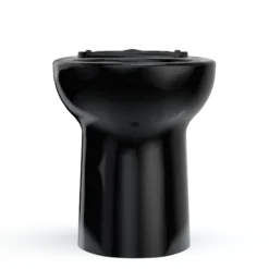 TOTO Drake Elongated Universal Height Universal Height TORNADO FLUSH Toilet Bowl, Ebony, Vitreous China, C776CEF#51