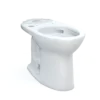 TOTO Drake Elongated Universal Height TORNADO FLUSH Toilet Bowl with 10 Inch Rough-In and CEFIONTECT, WASHLET+ Ready, Cotton White, Vitreous China, C776CEFGT40.10#01
