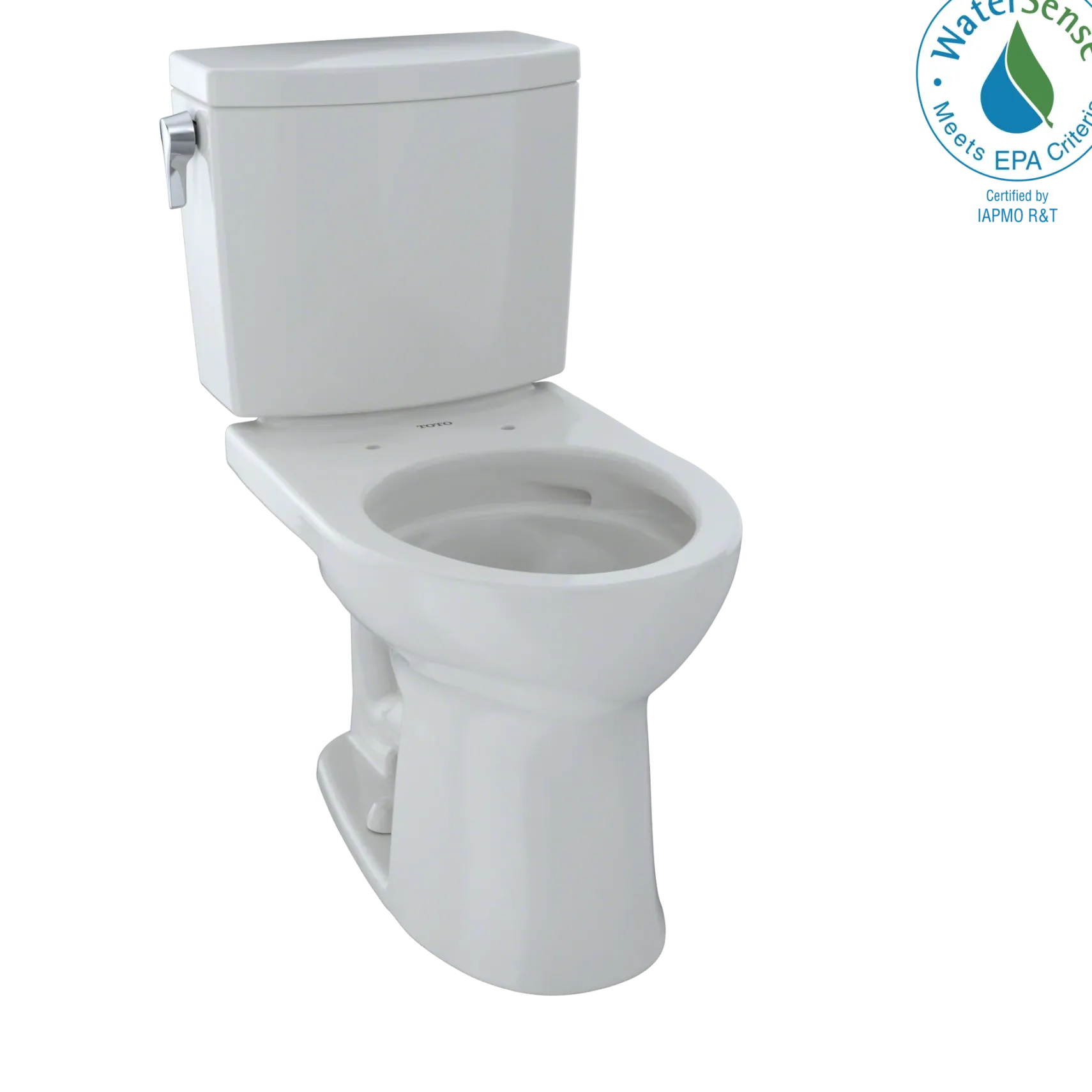 TOTO Drake II 1G Two-Piece Round 1.0 GPF Universal Height Toilet with CEFIONTECT, Colonial White, Vitreous China, CST453CUFG#11