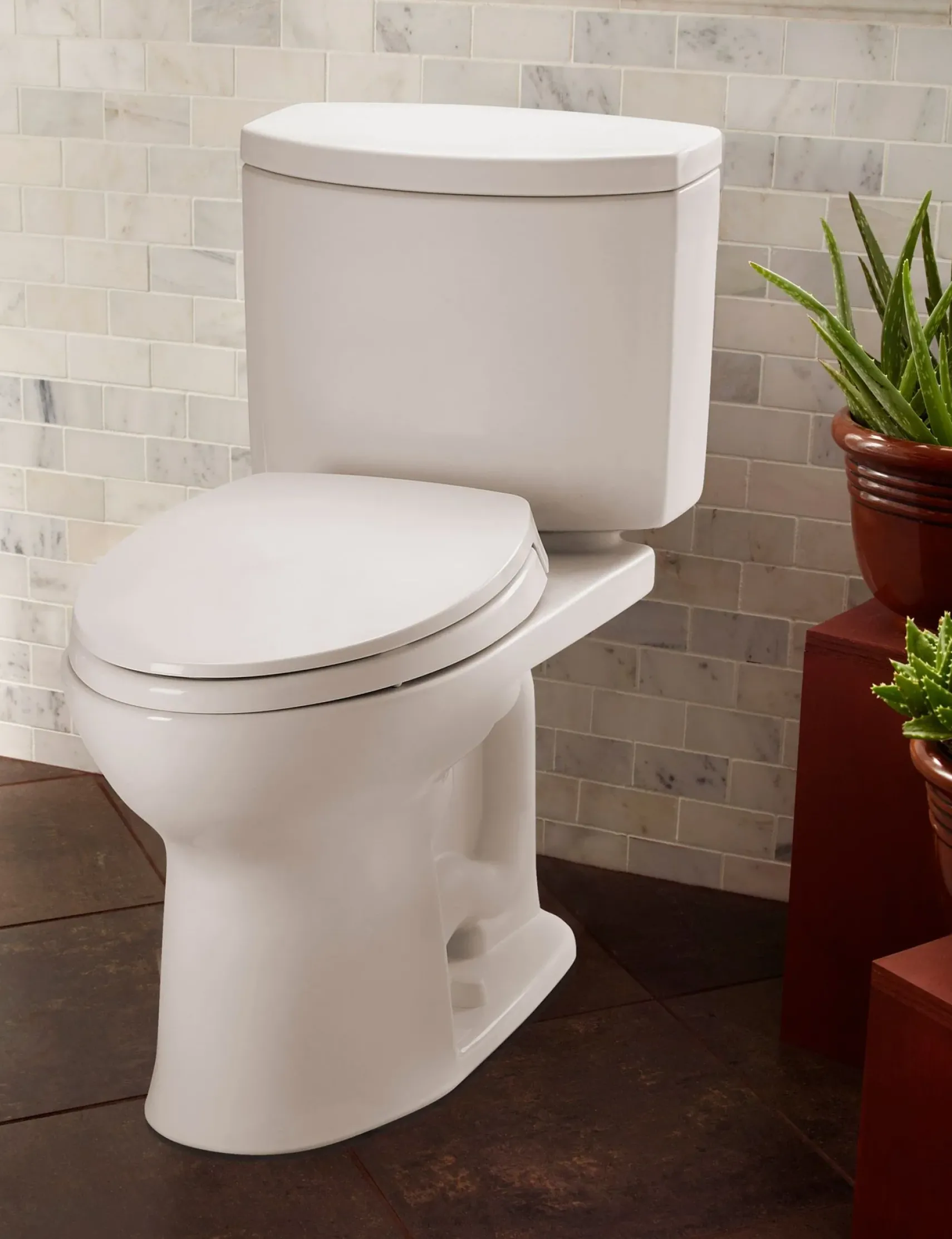 TOTO Drake II 1G Two-Piece Round 1.0 GPF Universal Height Toilet with CEFIONTECT, Colonial White, Vitreous China, CST453CUFG#11