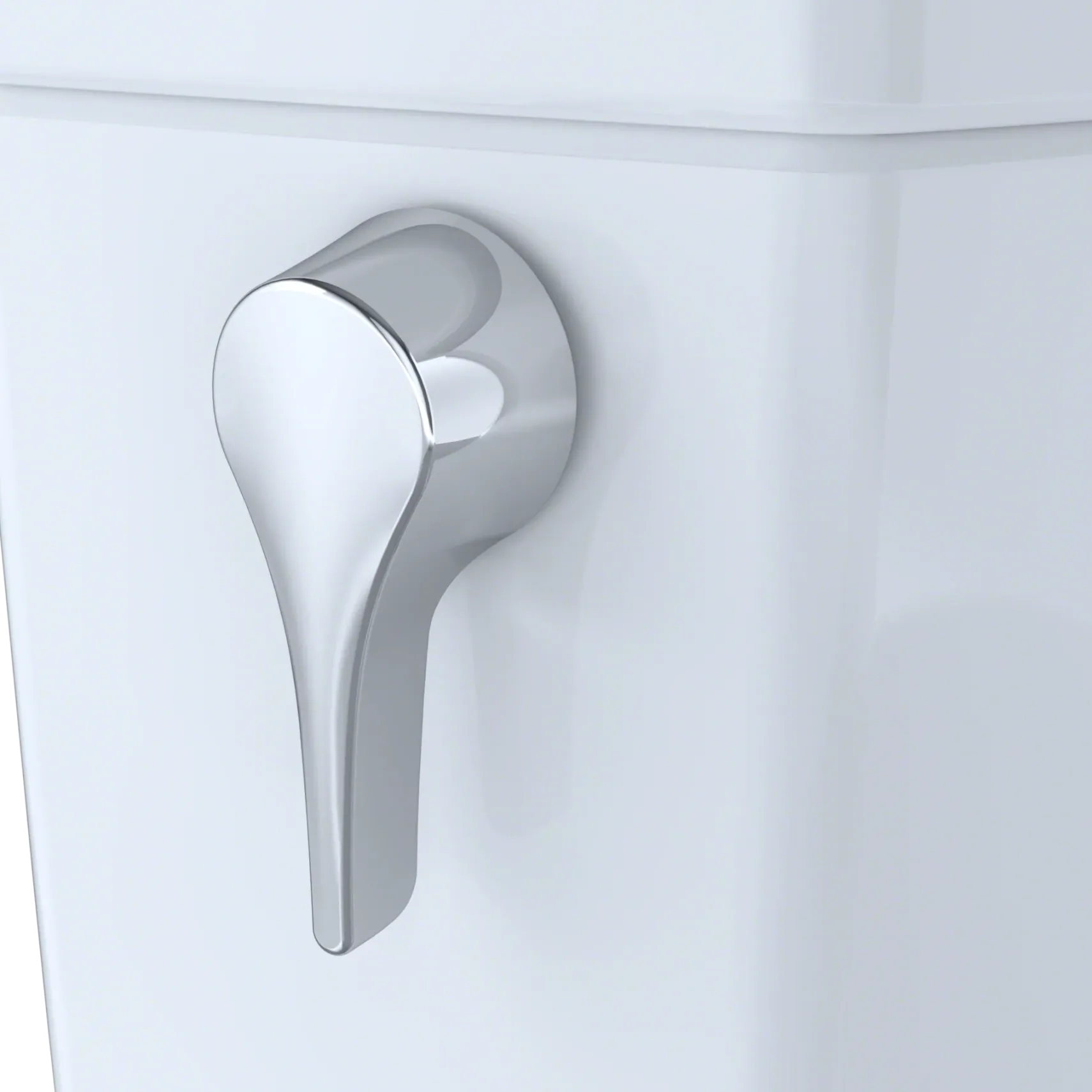 TOTO Drake II 1G Two-Piece Elongated 1.0 GPF Universal Height Toilet with CEFIONTECT, Cotton White, Vitreous China, CST454CUFG#01