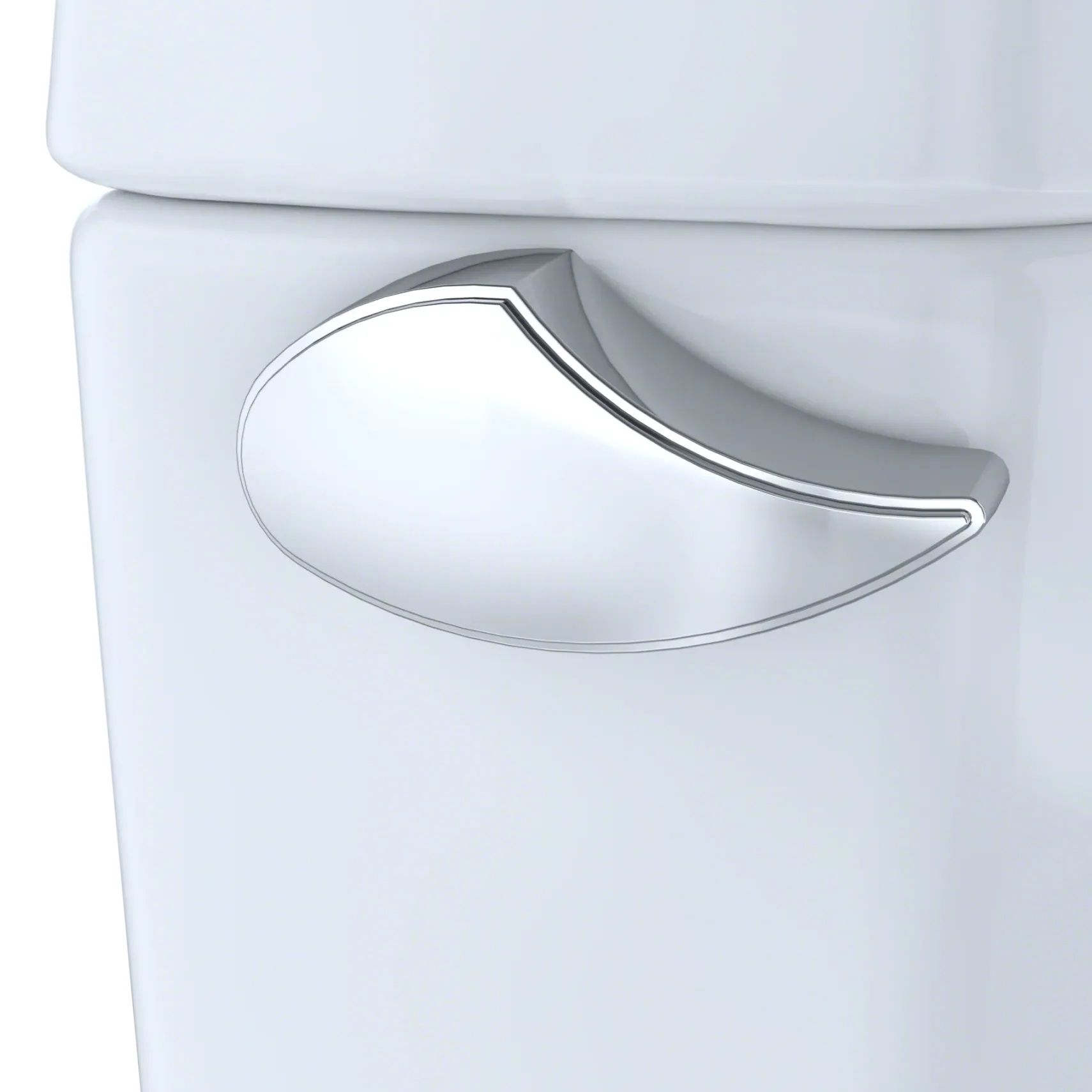 TOTO Drake II Two-Piece Round 1.28 GPF Universal Height Toilet with CEFIONTECT, Bone, Vitreous China, CST453CEFG#03