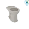 TOTO Drake II Universal Height Round Toilet Bowl with CEFIONTECT, Bone, Vitreous China, C453CUFG#03