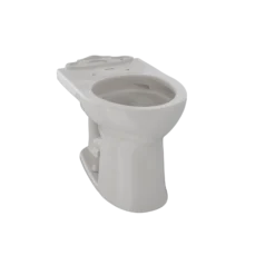 TOTO Drake II Universal Height Round Toilet Bowl with CEFIONTECT, Sedona Beige, Vitreous China, C453CUFG#12