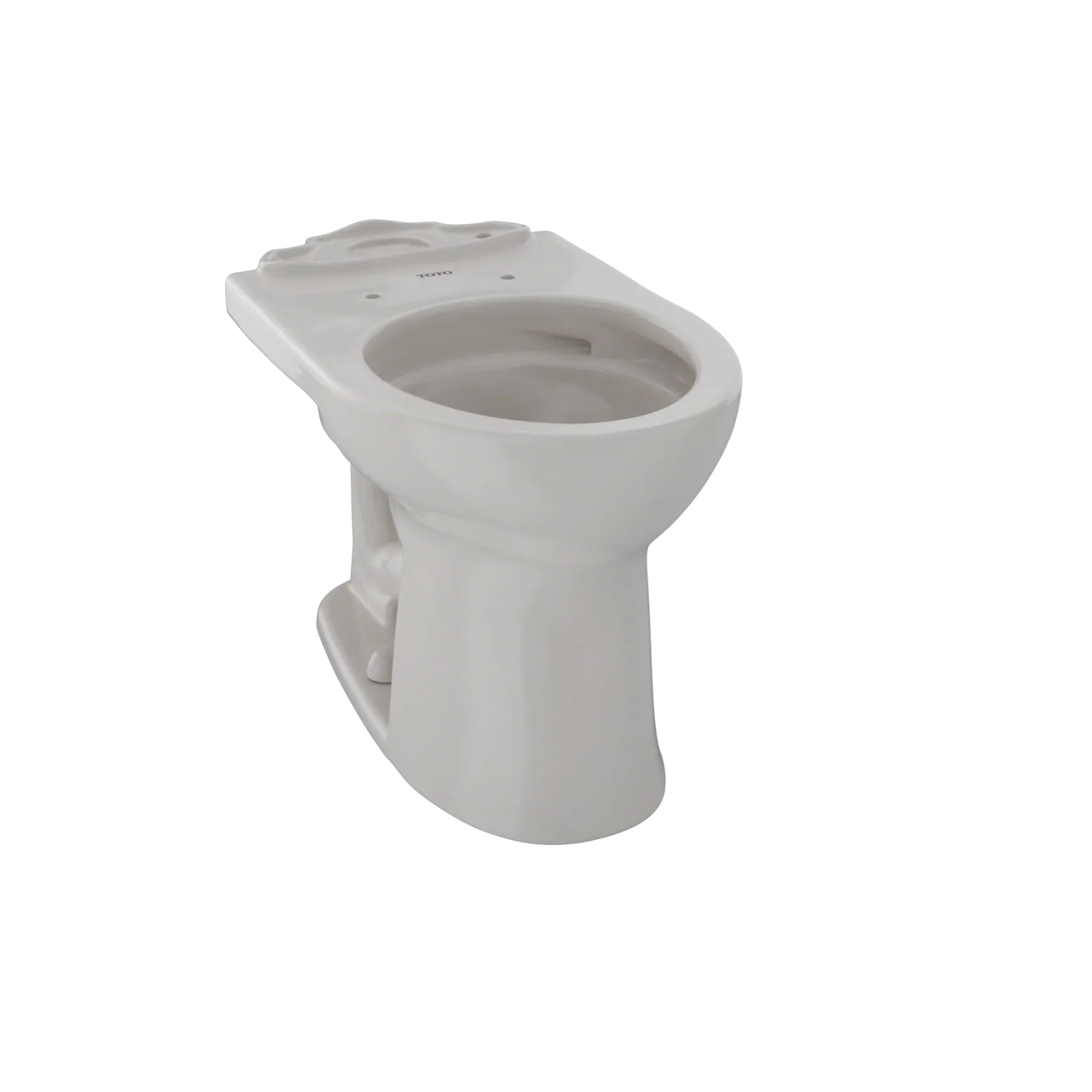 TOTO Drake II Universal Height Round Toilet Bowl with CEFIONTECT, Sedona Beige, Vitreous China, C453CUFG#12