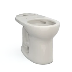 TOTO Drake Round TORNADO FLUSH Toilet Bowl with CEFIONTECT, Sedona Beige, Vitreous China, C775CEFG#12