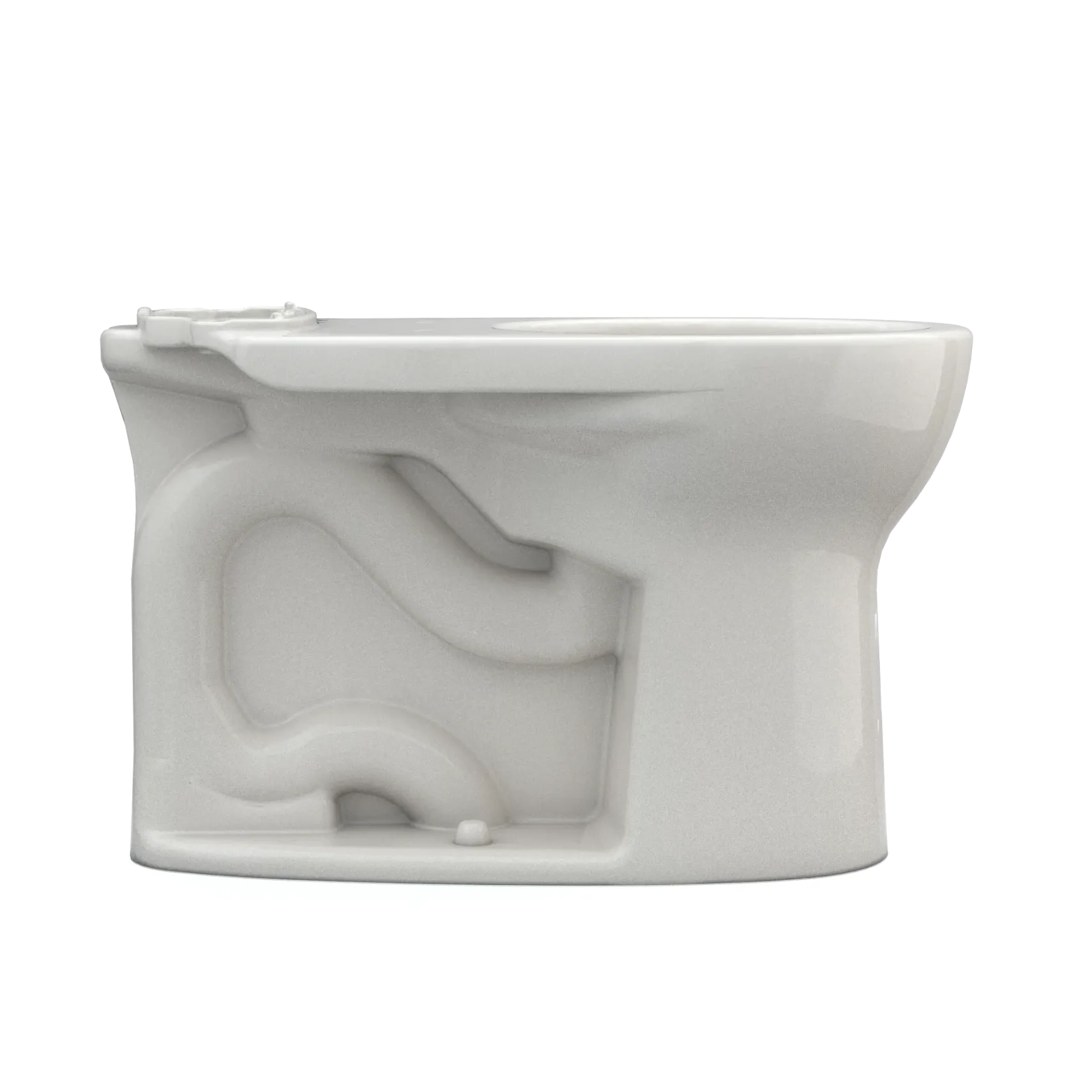 TOTO Drake Round TORNADO FLUSH Toilet Bowl with CEFIONTECT, Sedona Beige, Vitreous China, C775CEFG#12