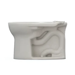 TOTO Drake Round TORNADO FLUSH Toilet Bowl with CEFIONTECT, Sedona Beige, Vitreous China, C775CEFG#12