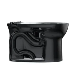 TOTO Drake Round TORNADO FLUSH Toilet Bowl, Ebony, Vitreous China, C775CEF#51