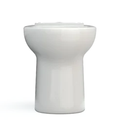 TOTO Drake Round TORNADO FLUSH Toilet Bowl with CEFIONTECT, Colonial White, Vitreous China, C775CEFG#11
