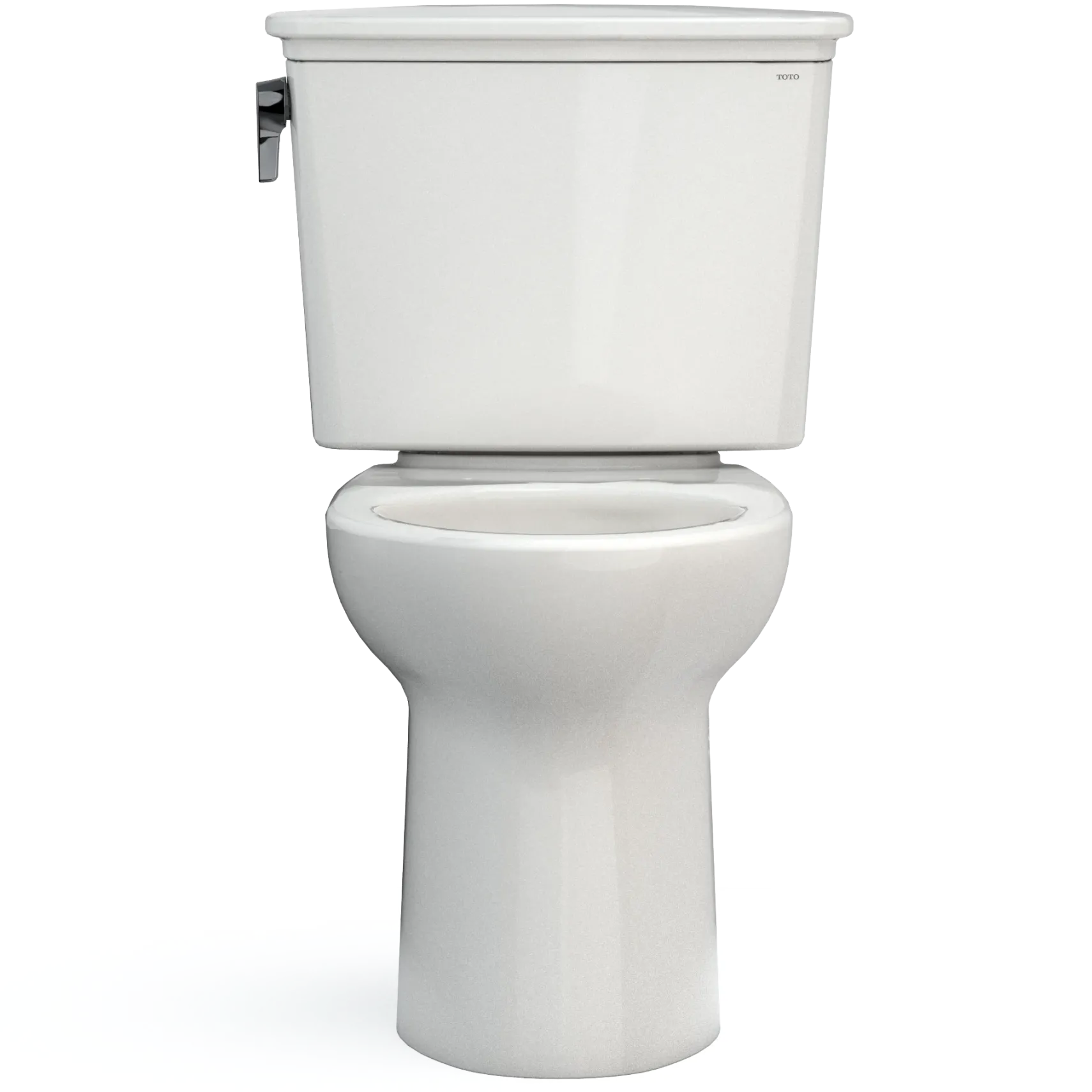 TOTO Drake Transitional Two-Piece Elongated 1.28 GPF TORNADO FLUSH Toilet with CEFIONTECT, Colonial White, Vitreous China, CST786CEG#11
