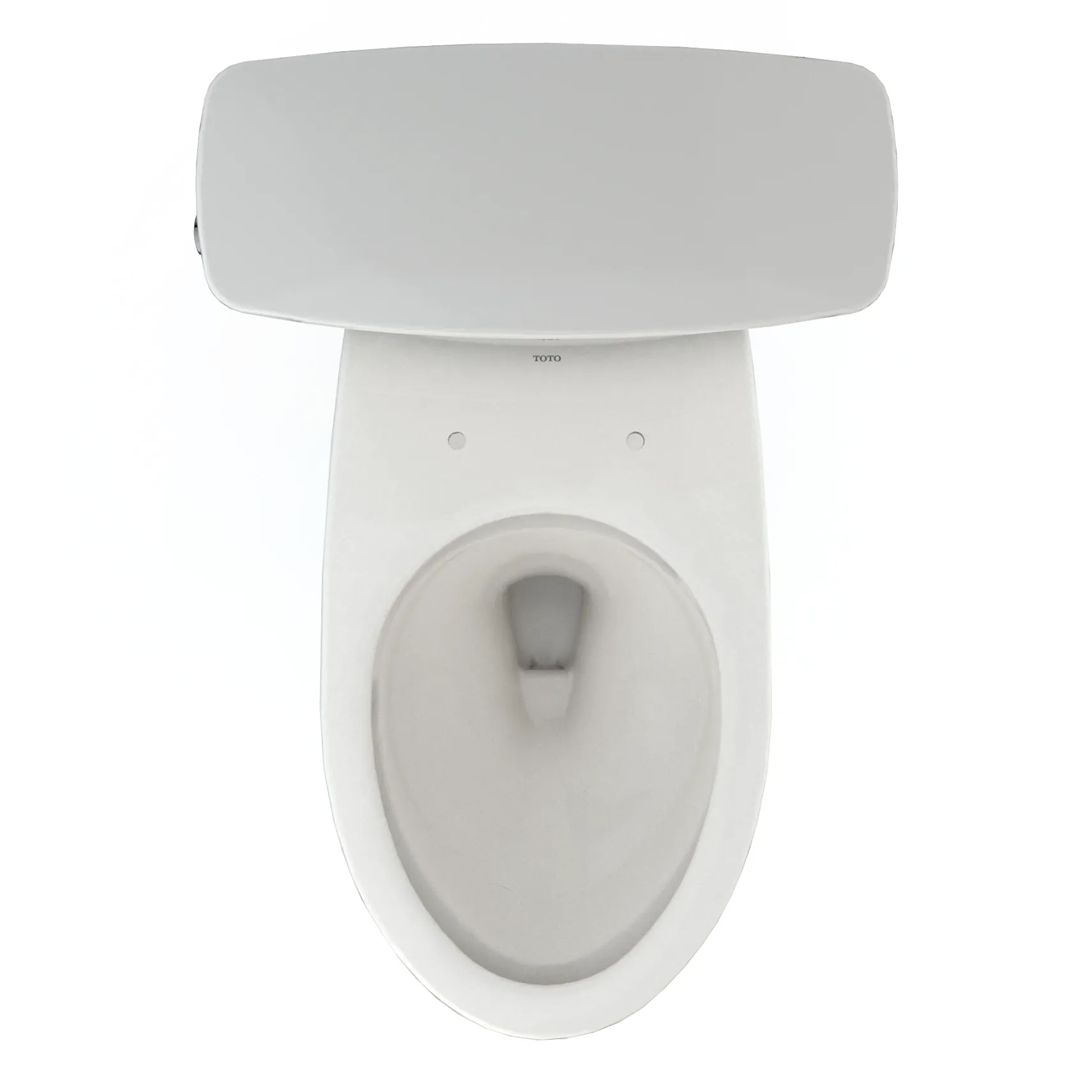 TOTO Drake Transitional Two-Piece Elongated 1.28 GPF TORNADO FLUSH Toilet with CEFIONTECT, Colonial White, Vitreous China, CST786CEG#11