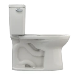 TOTO Drake Two-Piece Elongated 1.6 GPF Universal Height TORNADO FLUSH Toilet with CEFIONTECT, Sedona Beige, Vitreous China, CST776CSFG#12