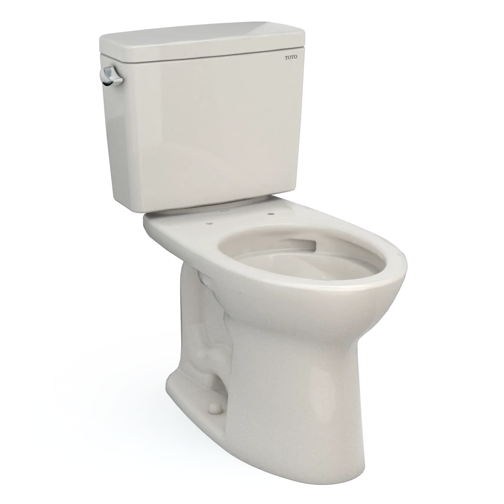 TOTO Drake Two-Piece Elongated 1.6 GPF TORNADO FLUSH Toilet with CEFIONTECT, Sedona Beige, Vitreous China, CST776CSG#12