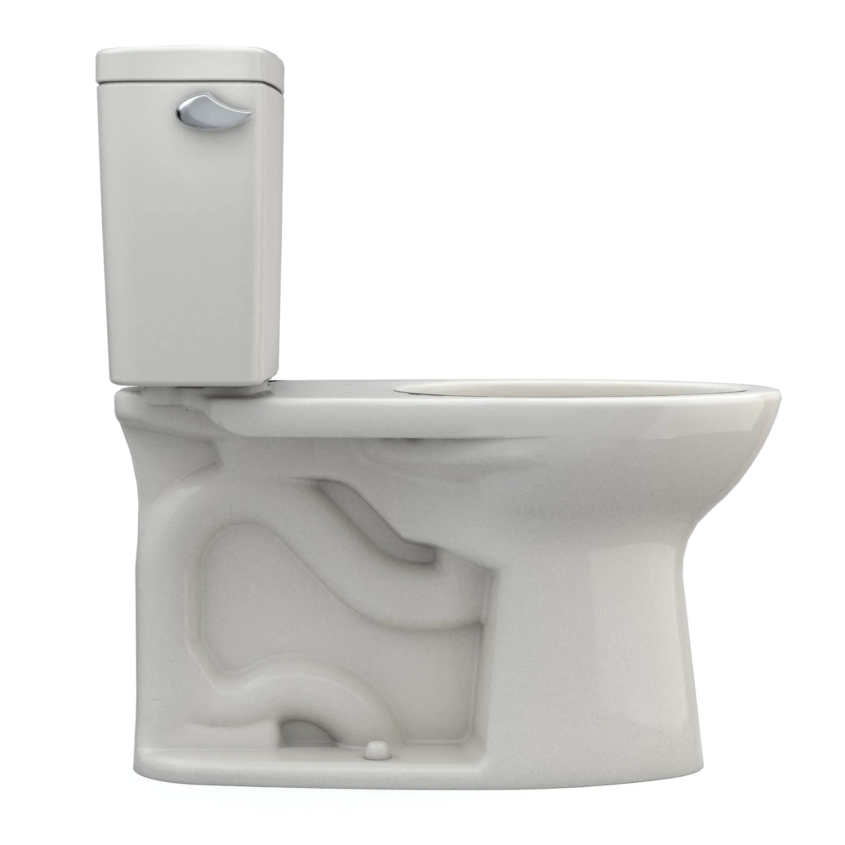 TOTO Drake Two-Piece Elongated 1.6 GPF TORNADO FLUSH Toilet with CEFIONTECT, Sedona Beige, Vitreous China, CST776CSG#12