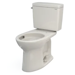TOTO Drake Two-Piece Elongated 1.6 GPF TORNADO FLUSH Toilet with CEFIONTECT, Sedona Beige, Vitreous China, CST776CSG#12