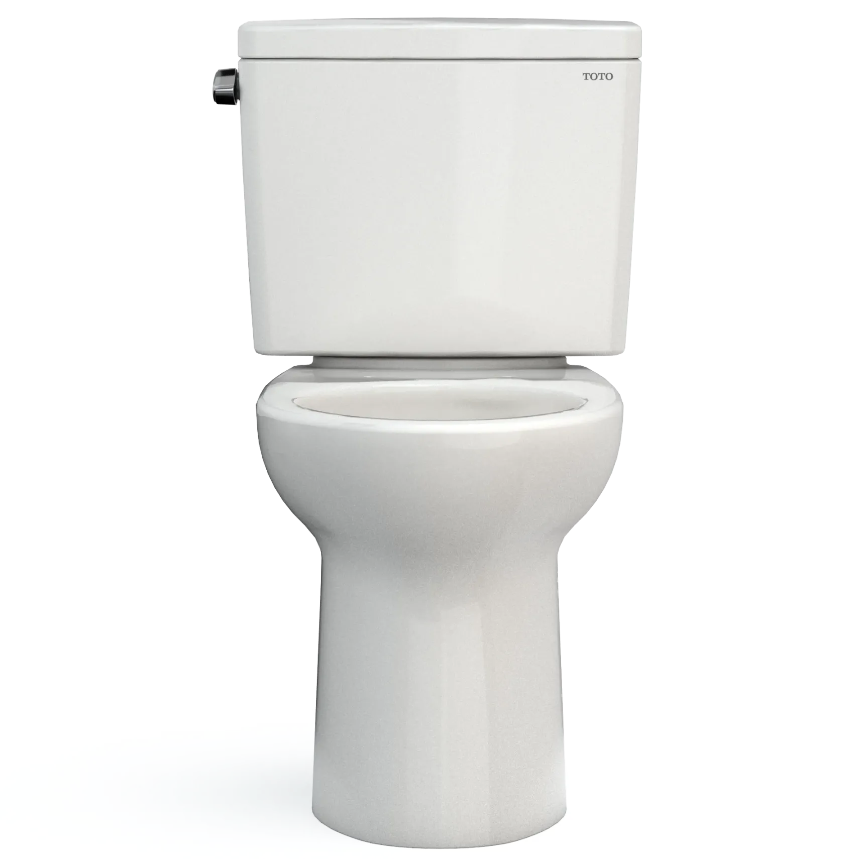 TOTO Drake Two-Piece Elongated 1.28 GPF TORNADO FLUSH Toilet with CEFIONTECT, Colonial White, Vitreous China, CST776CEG#11