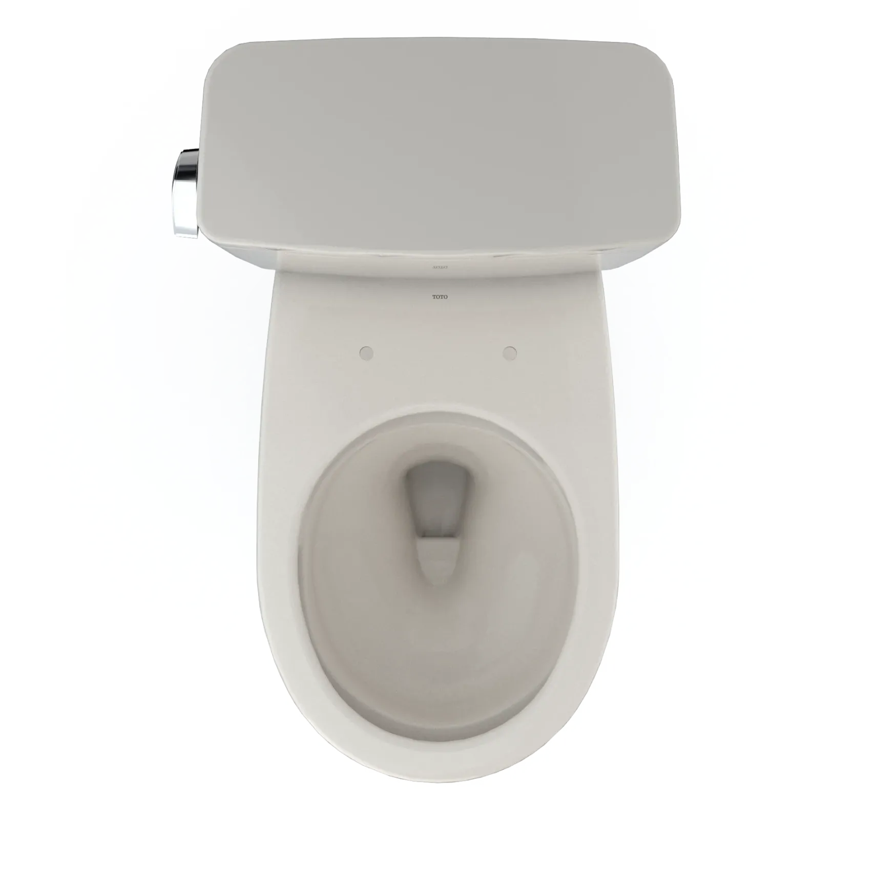 TOTO Drake Two-Piece Round 1.28 GPF Universal Height TORNADO FLUSH Toilet with CEFIONTECT, Sedona Beige, Vitreous China, CST775CEFG#12