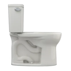 TOTO Drake Two-Piece Round 1.28 GPF Universal Height TORNADO FLUSH Toilet with CEFIONTECT, Sedona Beige, Vitreous China, CST775CEFG#12